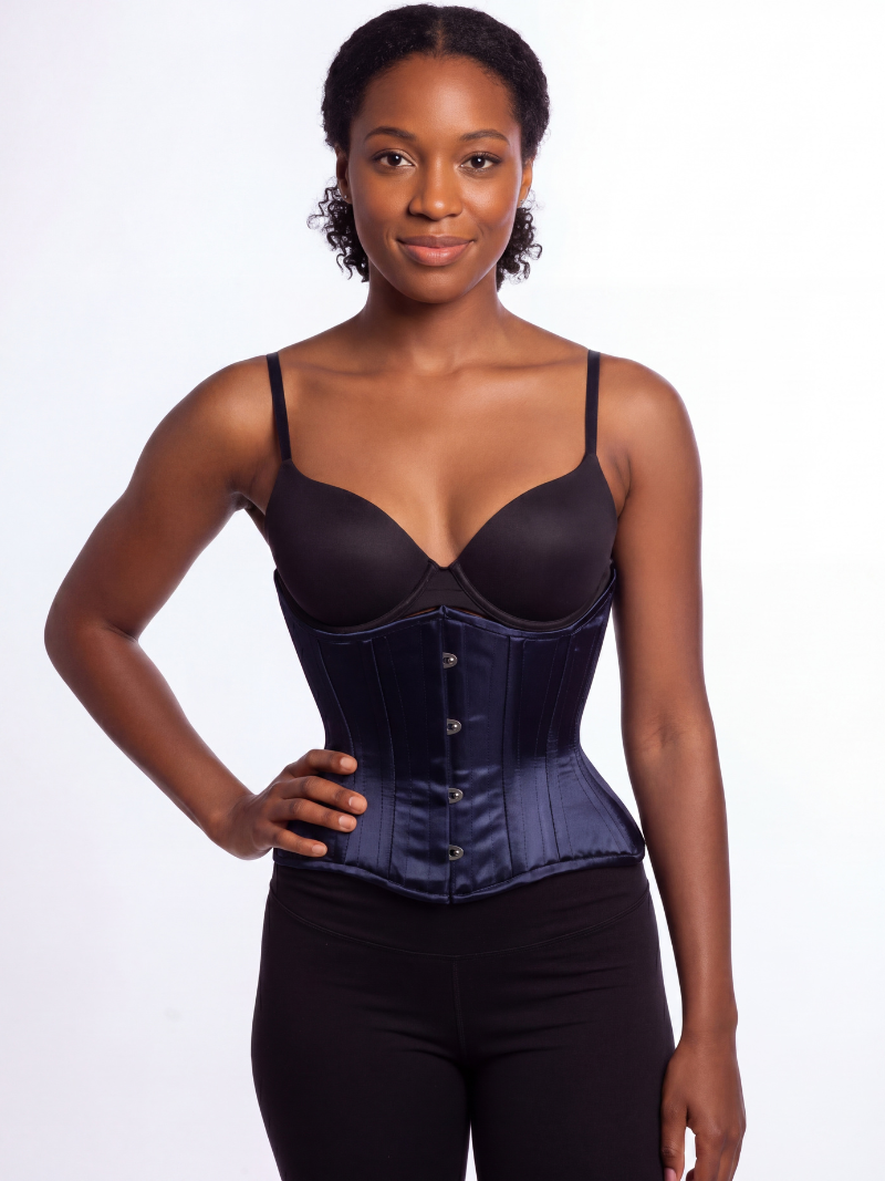 Satin Hourglass Underbust Corset