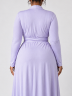 LuxeDrape Cozy Wrap Maxi