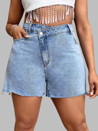 Curvy Denim Shorts