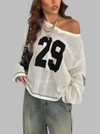 Retro Knitwear Cover-Up