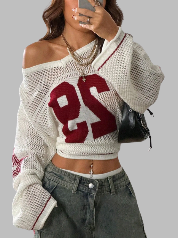 Retro Knitwear Cover-Up