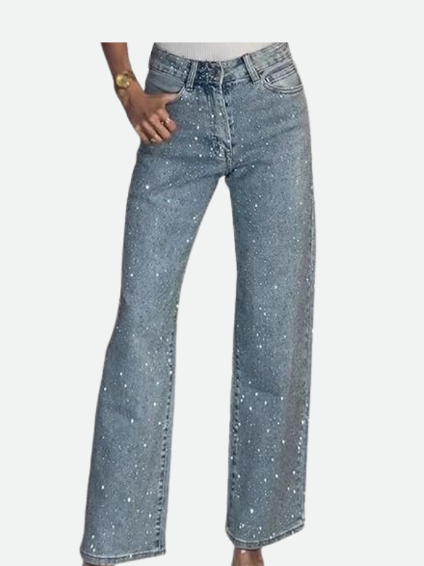 Sparkly Rhinestone  Jeans