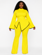 Yellow Bell Pant Set