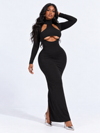 Hourglass Cutout Maxi Dress