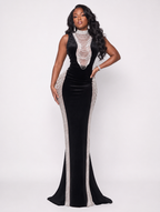 Crystal Chain Velvet Max