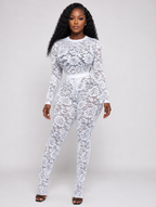 Ethereal Bloom Lace Set
