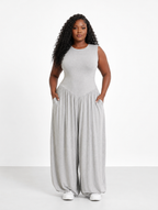 Drop Waist Balloon Jumpsuit