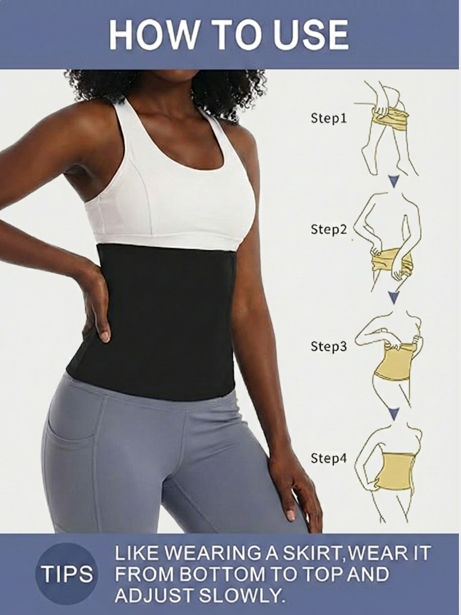 Sauna Waist Trainer Belt