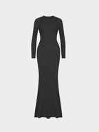 High-Stretch Sculpt Maxi Dress