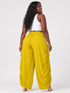 Ruched Pocket Balloon Pants