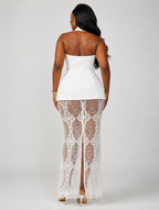 Halter Blazer Lace Duo