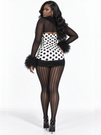 Retro Dot Feather Set