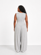 Drop Waist Balloon Jumpsuit