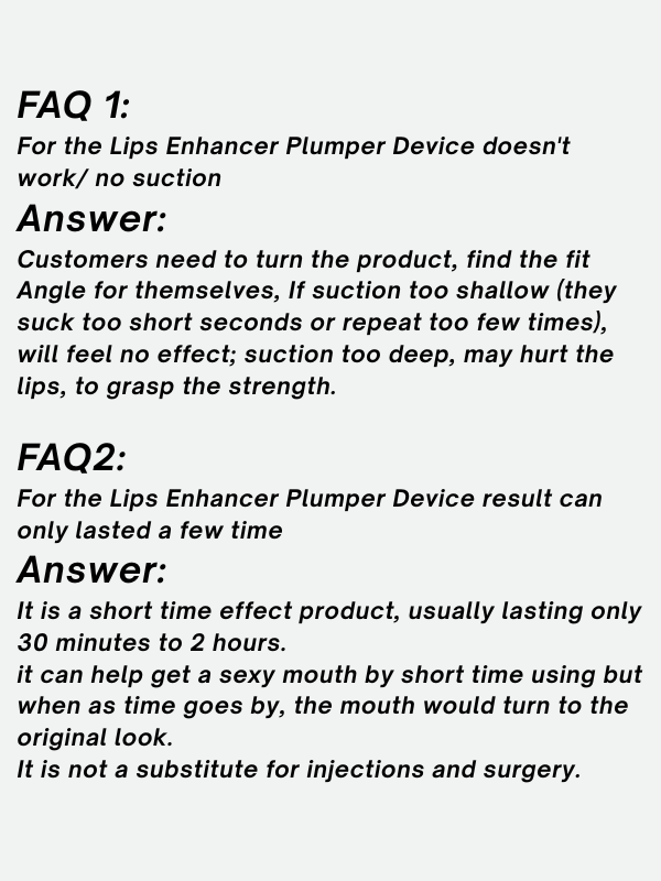 Lips Enhancer Device