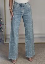 Sparkly Rhinestone  Jeans