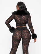 Sultry Fur Flare Set
