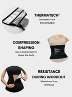 Sauna Hourglass Girdle-Sweat Max