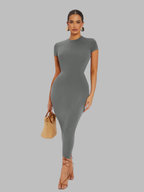 Elegant Bodycon Maxi Dress