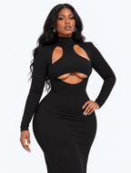Hourglass Cutout Maxi Dress