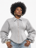 Hourglass Fringe Sweat Set