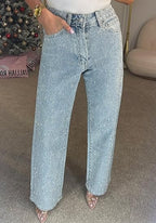 Sparkly Rhinestone  Jeans