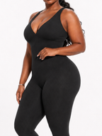 Sculpt Plunge Jumpsuit