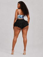 Sweet Tiered Ruffle Skort