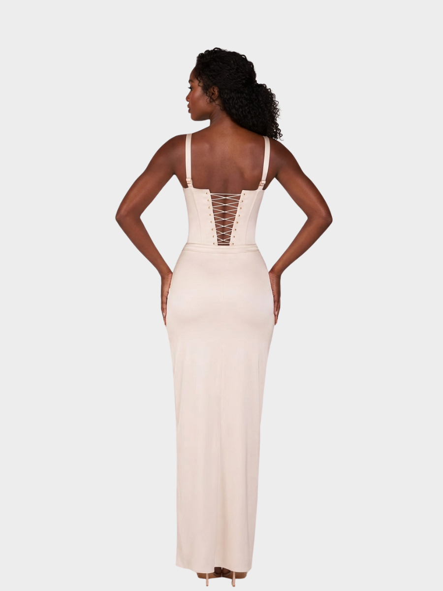 Elegance Waist-Tie Dress