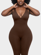 Deep V Sculpting Bodysuit