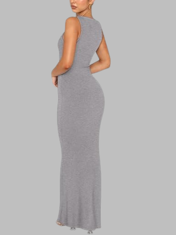 Hourglass Halter Lounge Dress