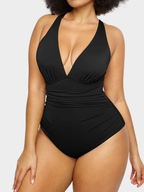 Smart Sculpt Plunge Cutout Swimsuit