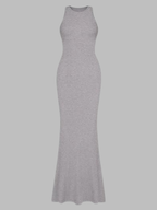 Hourglass Halter Lounge Dress