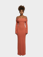 Backless Slim Fit Dress