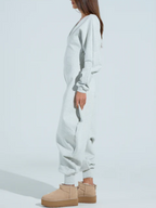 Comfy cozy sweatshirt jumpsuit