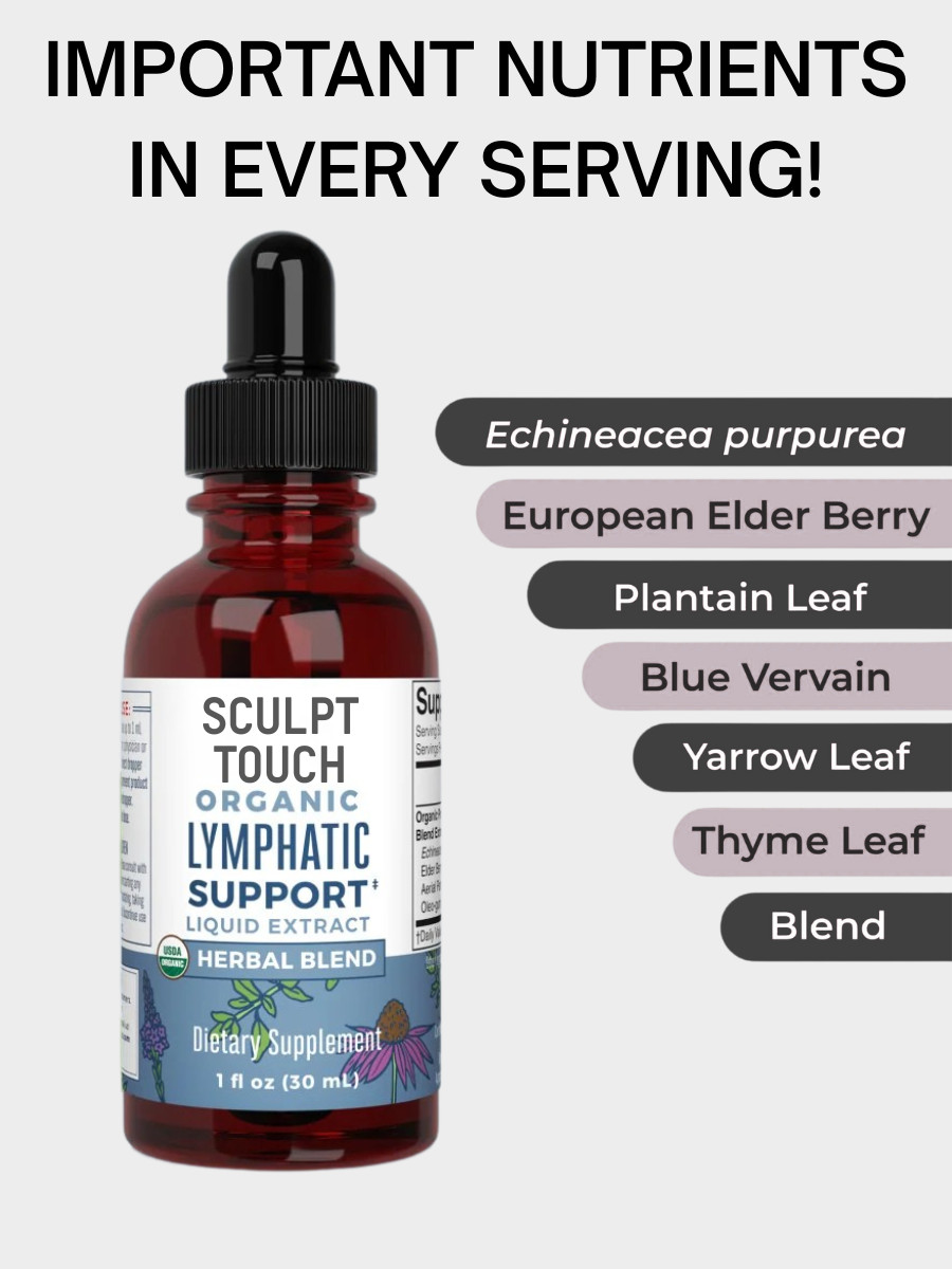 Organic Lymphatic Support Herbal Drops