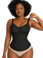 Zipper Curve Sculpt Corset