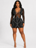 Radiant Criss-Cross Bodycon