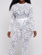 Ethereal Bloom Lace Set