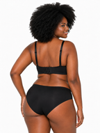 Lace-Up Push-Up Bra