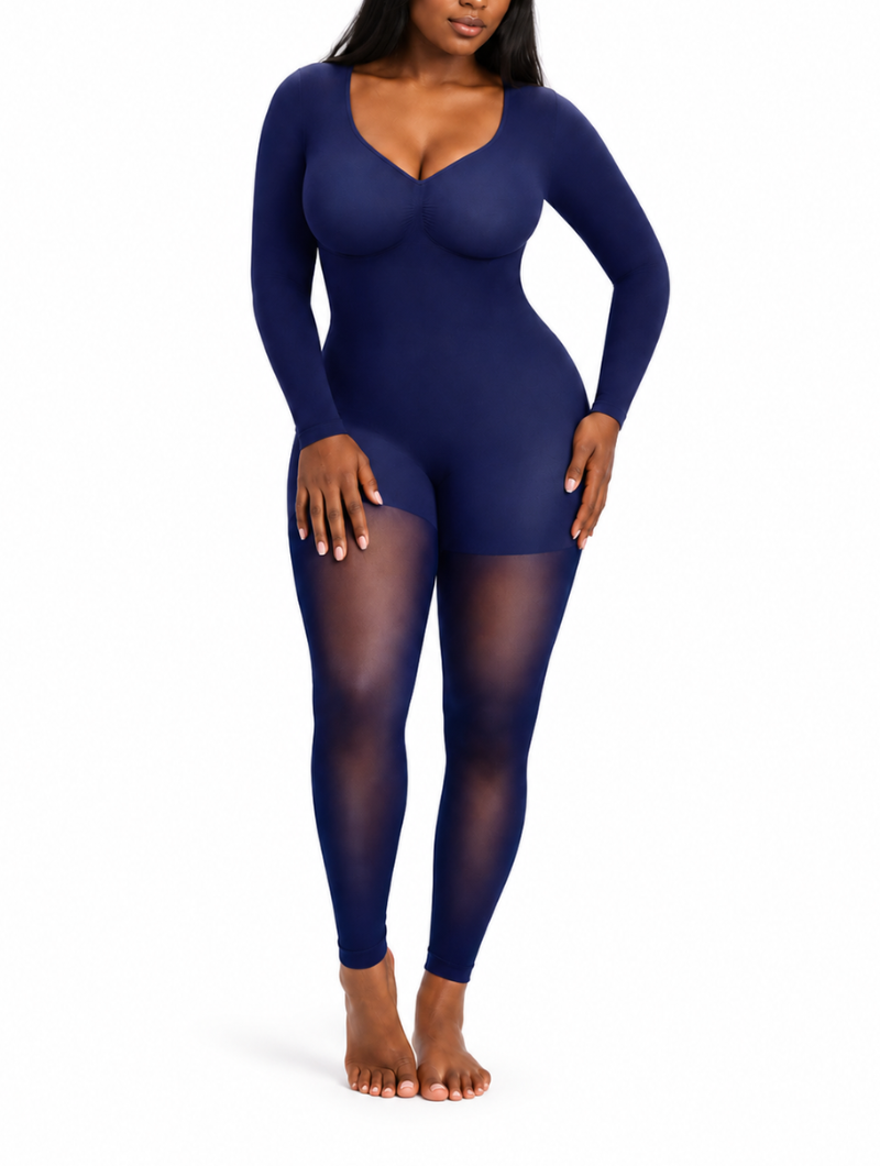Sheer Sculpt Full Bodysuit (Pre-Order)