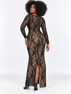 Luxe Corset Lace Dress