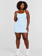 Retro Piping Exercise Dress