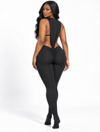 Hourglass Ruched Footed Set