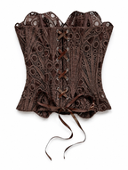 Lace Corset Fringe Set