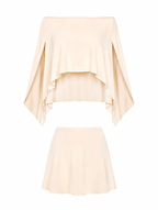 One Shoulder Skort Set