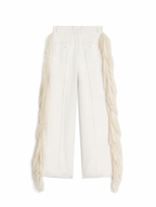 Fringed Side Tux Trousers
