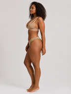 Second-Skin Slashed Bralette