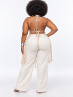 Boho Fringe Halter Top (Pre-Order)
