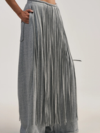 Hourglass Fringe Sweat Set