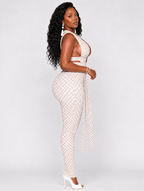 Polka Dot Criss-Cross Set